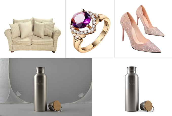 do amazon product photo editing, white or cut out background