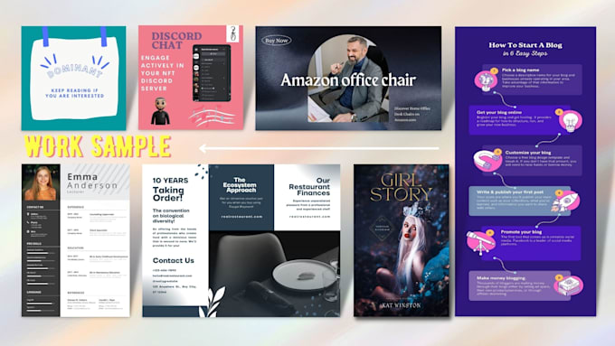 do all design jobs including social posts, stories, covers, banners, thumbnails