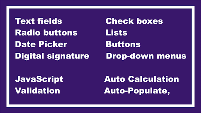 fillable pdf form expert