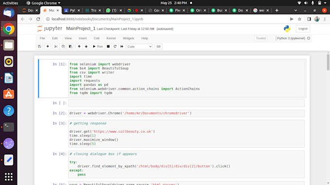 Do python programming tasks and assignments by Zargham_shahid_ | Fiverr