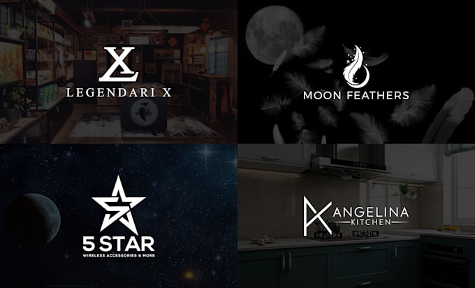design modern retail and industrial logo