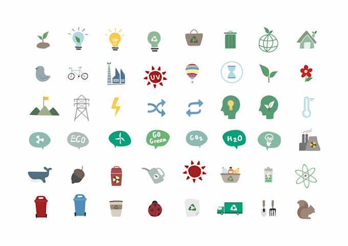 Design amazing vector icons set for you by Priyankabareja | Fiverr