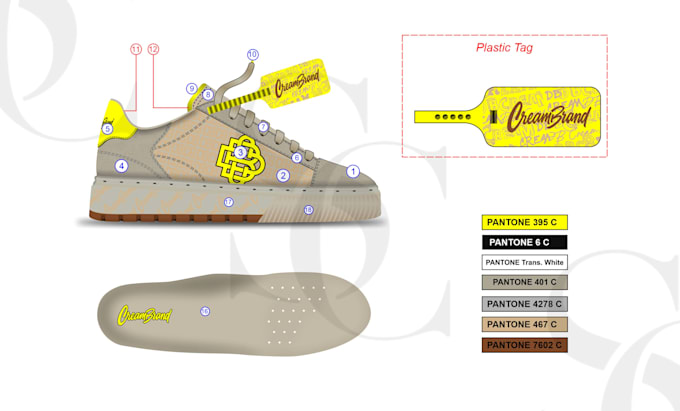 make shoes sneakers and footwear design for you