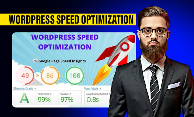 increase speed up wordpress website for google pagespeed gtmetrix core web vital