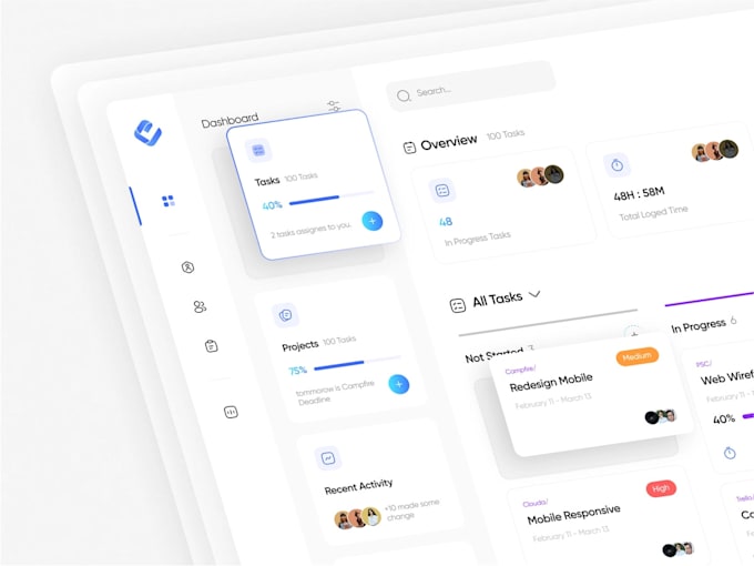 Create perfect ui ux design for saas based projects by Greatuiux Fiverr