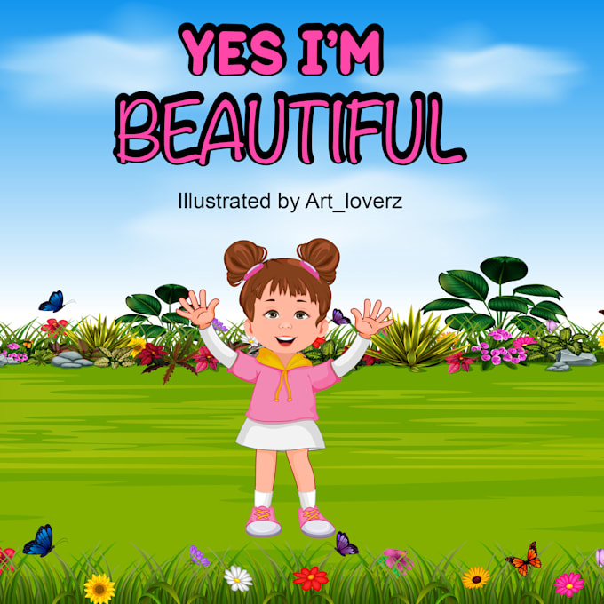 do professional children book illustrations and cover design