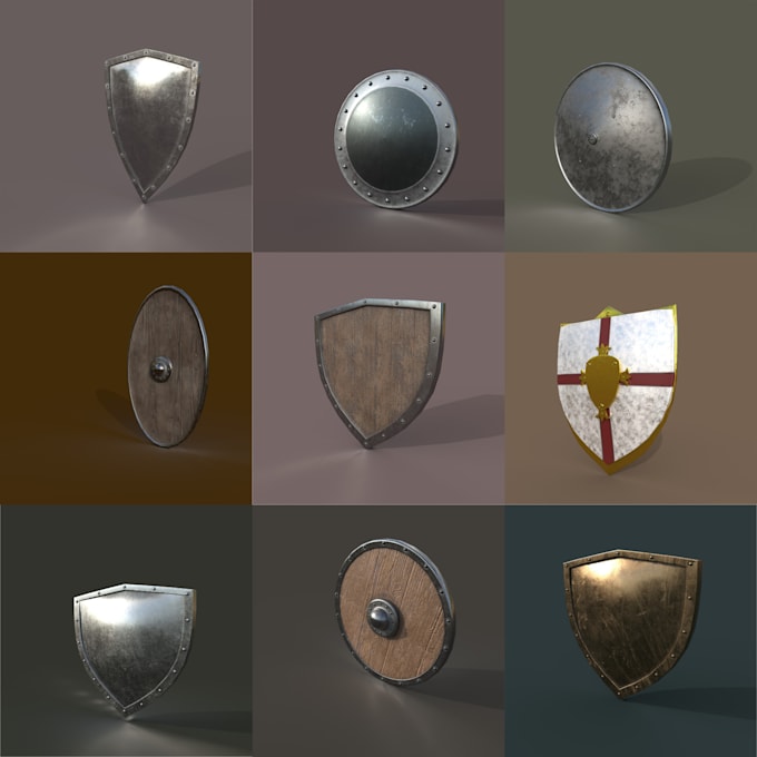 do 3d props and assets for games blender , unity , roblox