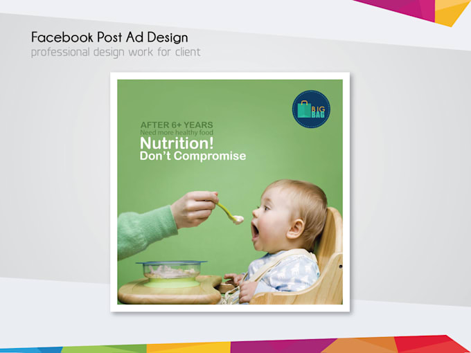design facebook or instagram post or ads