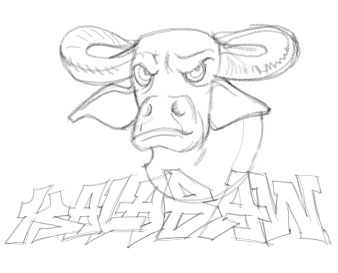 draw a quick basic sketch for your design