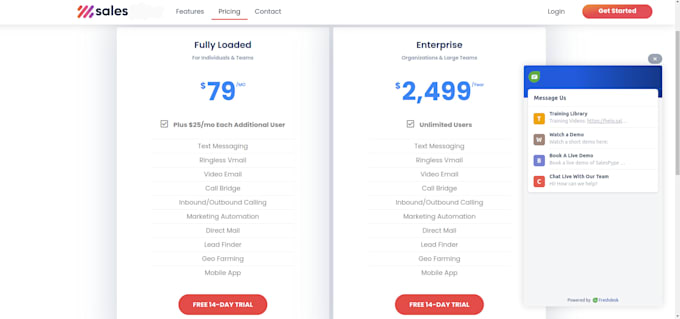 develop a custom ai powered CRM software for customers, leads, and sales