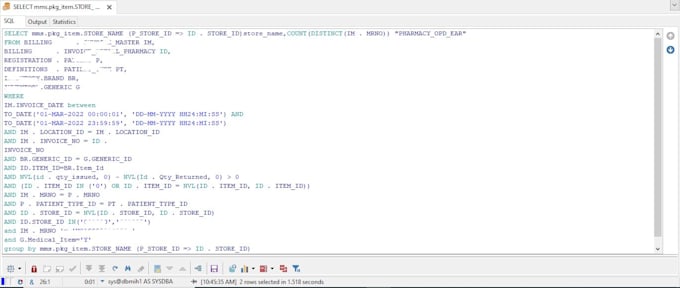 Help you in writing sql queries by Mfaisalraj | Fiverr