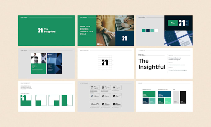 design minimalist logo and professional visual identity