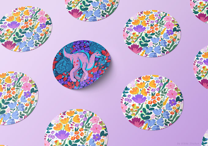 create cool sticker design