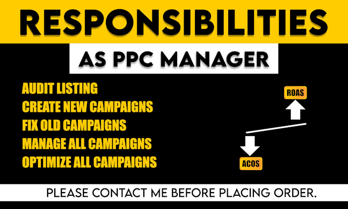 setup, optimize and manage your amazon fba PPC campaigns