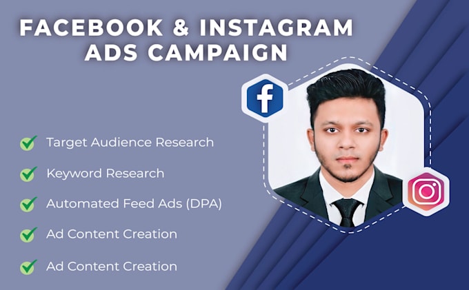 Set up your facebook and instagram ads campaign by Sadiart | Fiverr