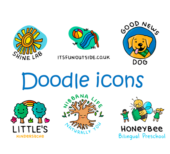 design hand drawn vector icons
