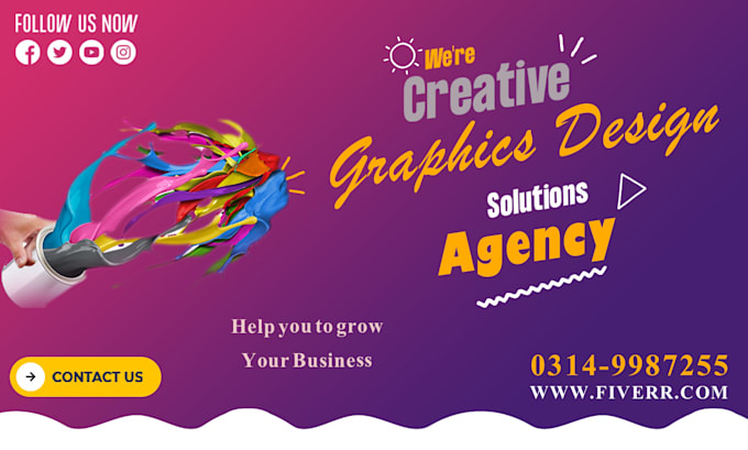 create a professional facebook cover or linkedin cover