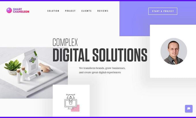 make your website using wordpress