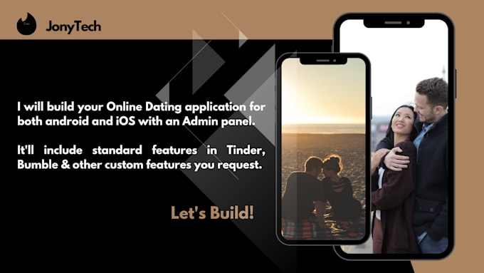 develop your dating app, social chat app, online dating website