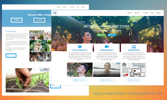build a professional responsive wordpress website or blog