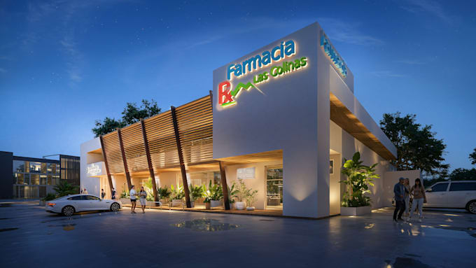 create  streetscape rendering in high quality