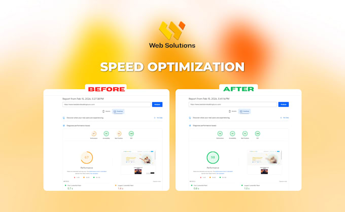 do wordpress speed optimization and wix website speed optimization