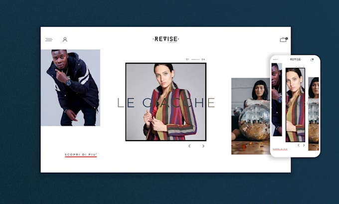 Cache clothing website online