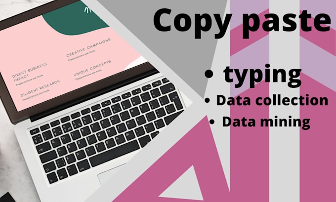 provide data entry and copy paste job