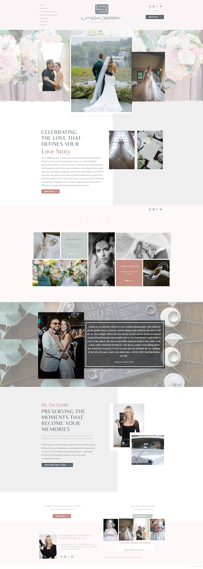 build custom showit website for photographers and creative businesses