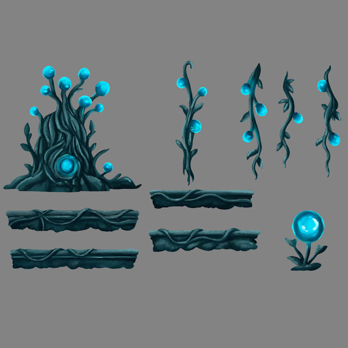 design 2d props for your game