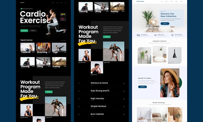 create a modern webflow cms website or ecommerce
