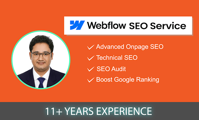 do technical SEO for webflow, shopify, wix and squarespace