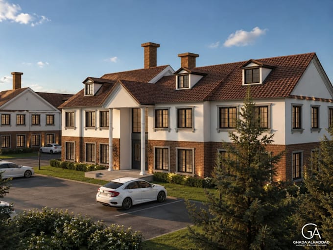do architecture 3d modeling and photorealistic rendering