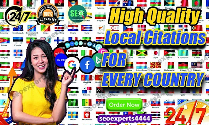 do top local citations for any country