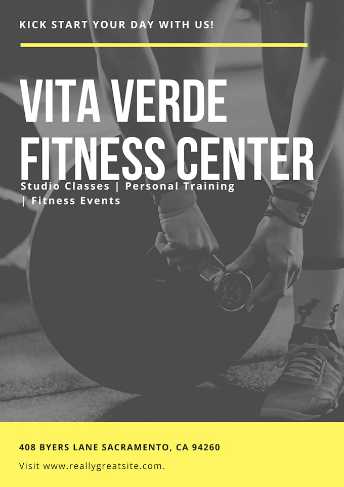 creat poster for your business