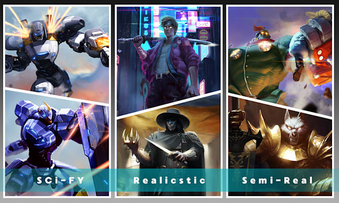 create a stunning digital artwork for your character
