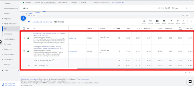 setup google ads adwords PPC campaigns for your targeted audience and locations