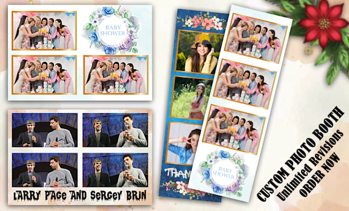 design amazing custom photo booth