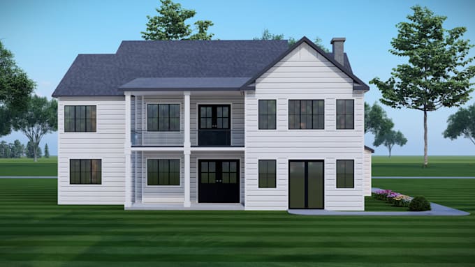 design house floor planning 3d house rendering , walkthrough