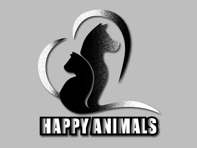 create illustrator unique animal logo with free source file
