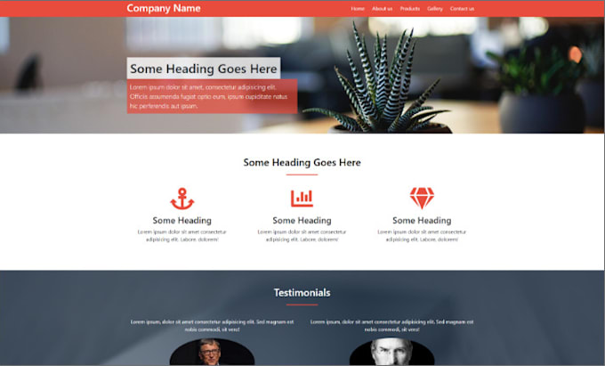Design html css javascript website by Varun_2001 | Fiverr