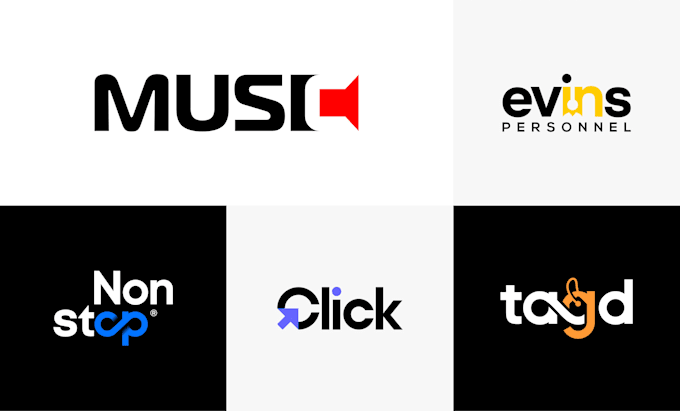 design simple minimalist wordmark logo