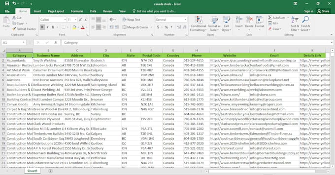 yellow pages b2b data scraper, yp scraping with emails