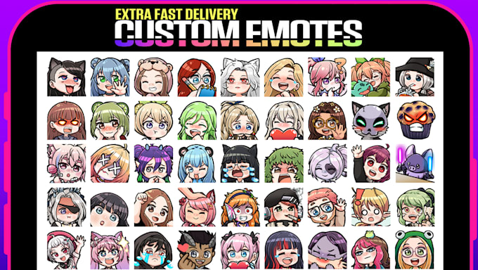 make custom twitch emotes and sub badges