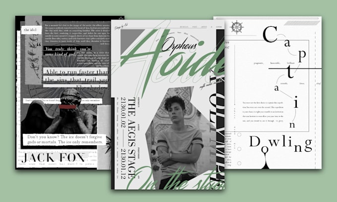 design typographic posters for you