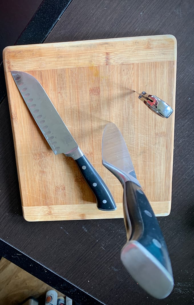 Sharpen your knives using wet stones by Enriquetello119 Fiverr