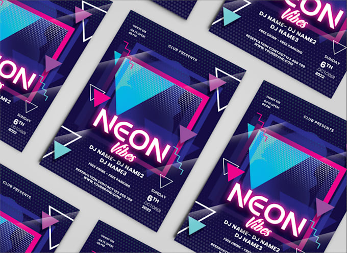 create your professional modern flyer