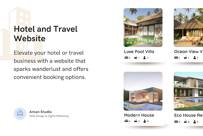design a professional wordpress hotel and travel website