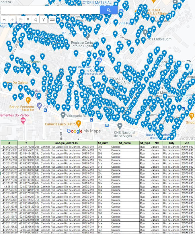 do digitization, geocoding, and reverse geocoding