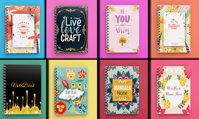 Create printable planner, notebook cover, logbook, journal pages for ...